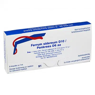 WELEDA FERRUM SIDEREUM D10 PANK D6 8 FIALE DA 1 ML L'UNO WELEDA FERRUM SIDEREUM D10 PANK D6 8 FIALE DA 1 ML L'UNO