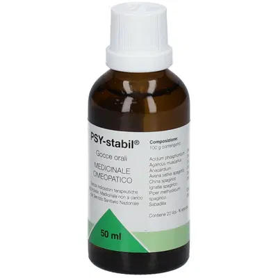 PEKANA PSYSTABIL GOCCE 50 ML SPAGIRICO PEKANA PSYSTABIL GOCCE 50 ML SPAGIRICO