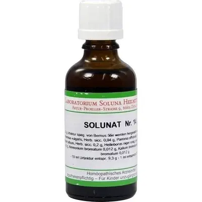 SOLUNAT 14 50 ML SOLUNAT 14 50 ML
