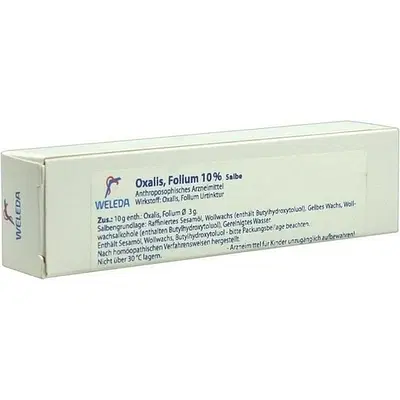 OXALIS FOLIUM 10% 25G UNGUENTO OXALIS FOLIUM 10% 25G UNGUENTO
