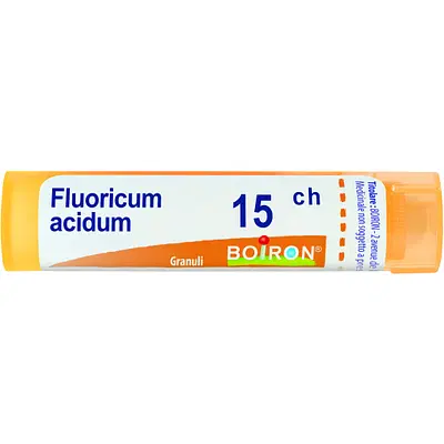 FLUORICUM ACIDUM 15CH GRANULI 4G FLUORICUM ACIDUM 15CH GRANULI 4G