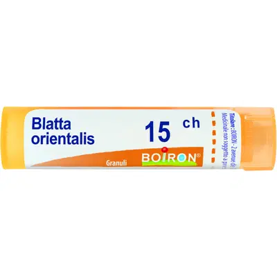 BLATTA ORIENTALIS 15CH GRANULI 4G BLATTA ORIENTALIS 15CH GRANULI 4G
