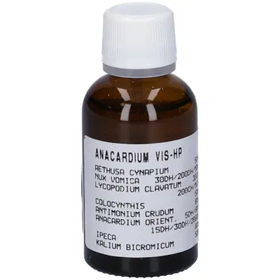 ANACARDIUM VIS-HP GOCCE 30 ML ANACARDIUM VIS-HP GOCCE 30 ML