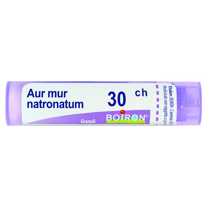 Aurum Muriaticum Natr 30 Ch Granuli