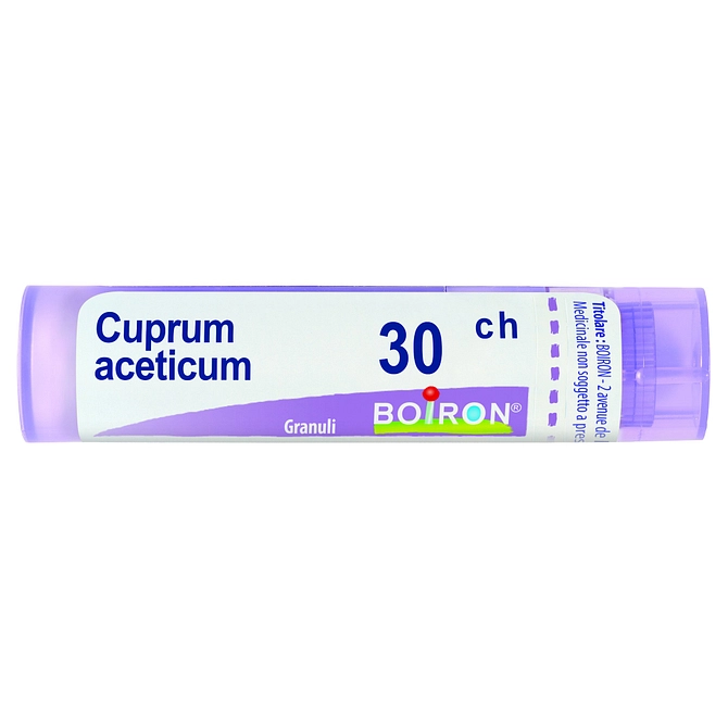 Cuprum Aceticum 30 Ch Granuli