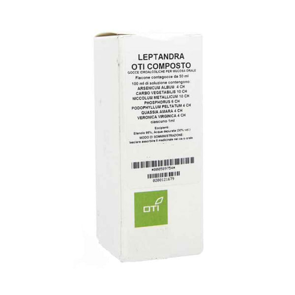 Leptandra Oti Comp Gocce 50 Ml Soluzione Idroalcolica