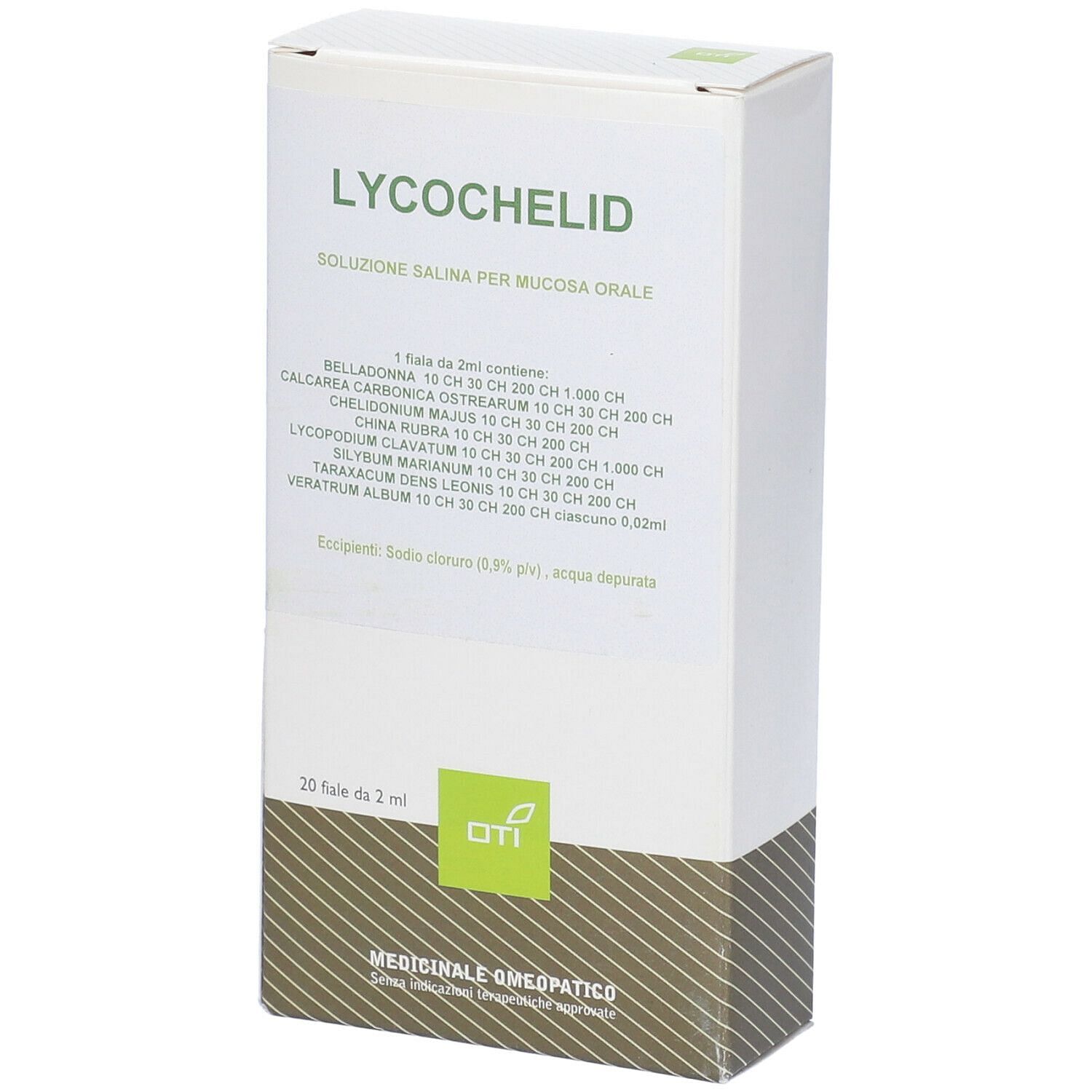 Lycochelid Composto 20 Fiale Fisiologiche 2 Ml