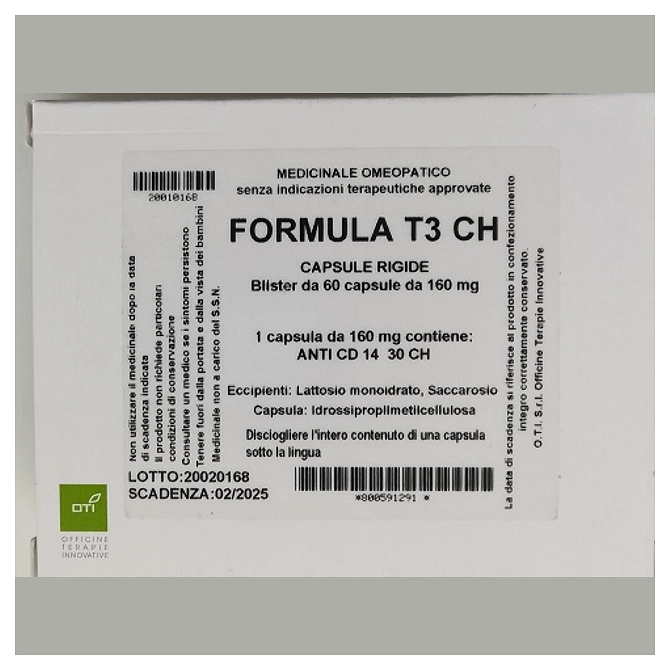 Formula T3 Ch 30 Ch 60 Capsule