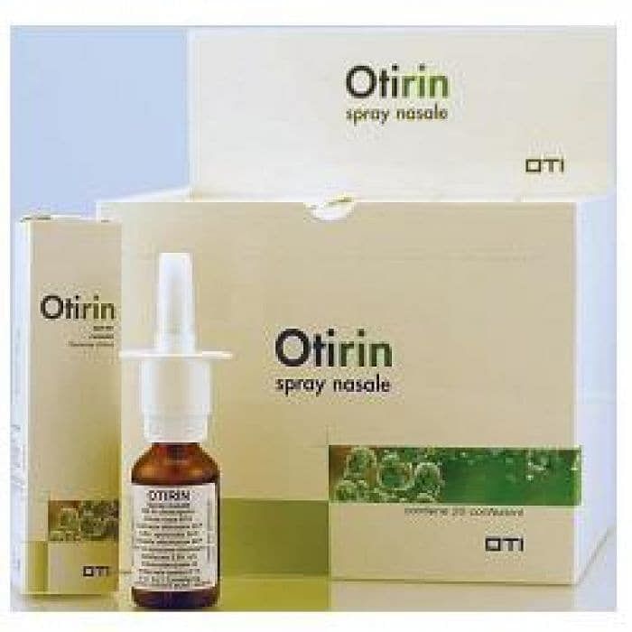 Otirin Composto Spray Nasale 20 Ml Soluzione Fisiologica