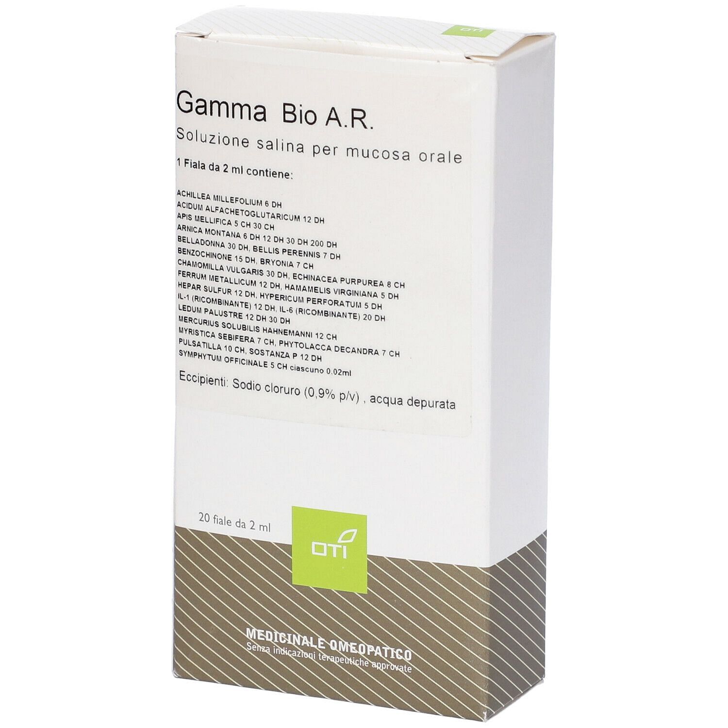 Gamma Bio Ar Composto 20 Fiale Fisiologiche 2 Ml