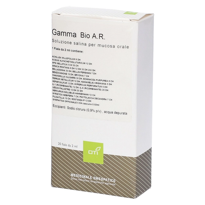 Gamma Bio Ar Composto 20 Fiale Fisiologiche 2 Ml