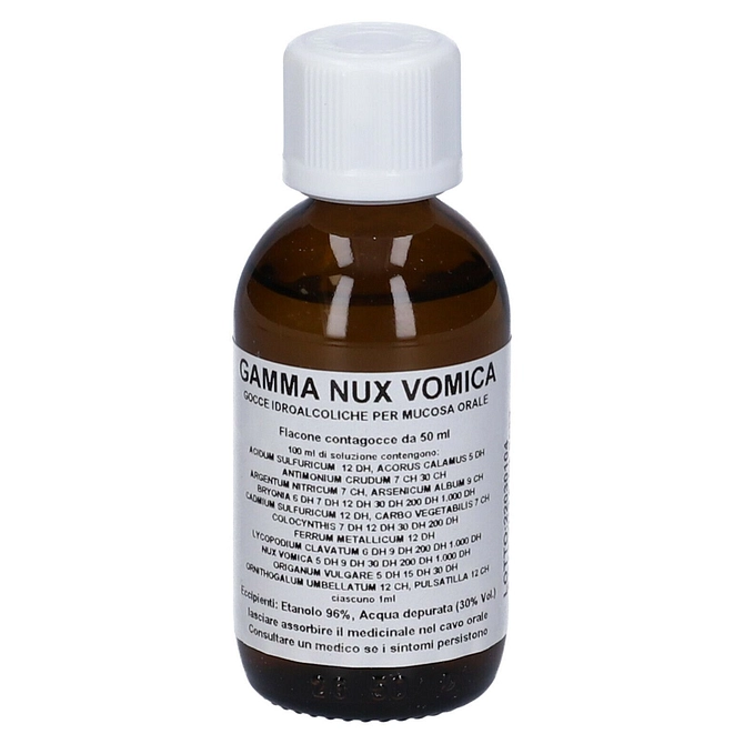 Gamma Nux Vomica Composto Gocce 50 Ml Soluzione Idroalcolica