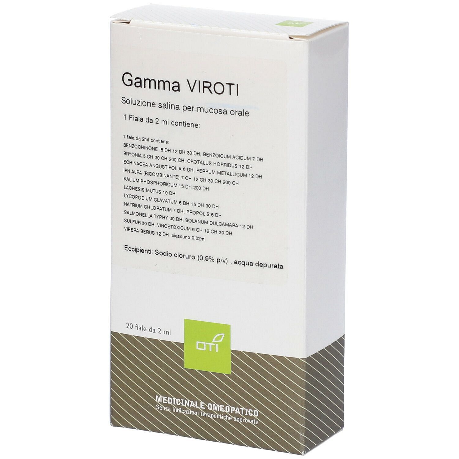 Gamma Viroti Composto 20 Fiale Fisiologiche 2 Ml