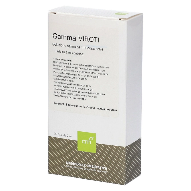 Gamma Viroti Composto 20 Fiale Fisiologiche 2 Ml