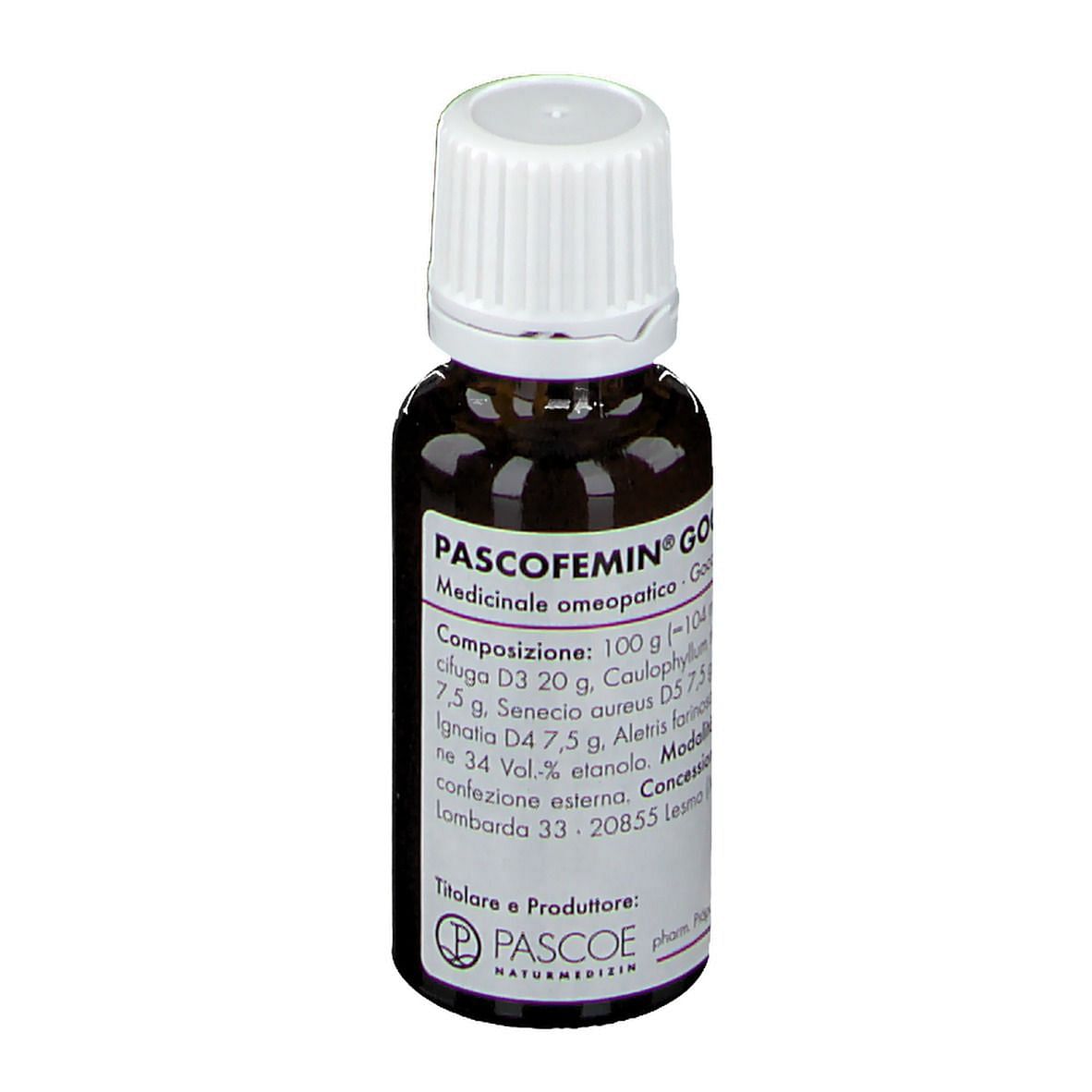 Pascoe Pascofemin Gocce 20 Ml