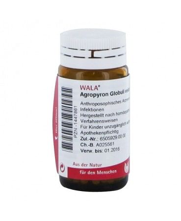 Wala Agropyron Compositum Globuli 20 G