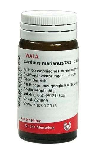 Wala Carduus Marianus Oxalis Globuli 20 G