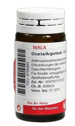 Wala Ovaria Argentum Globuli 20 G