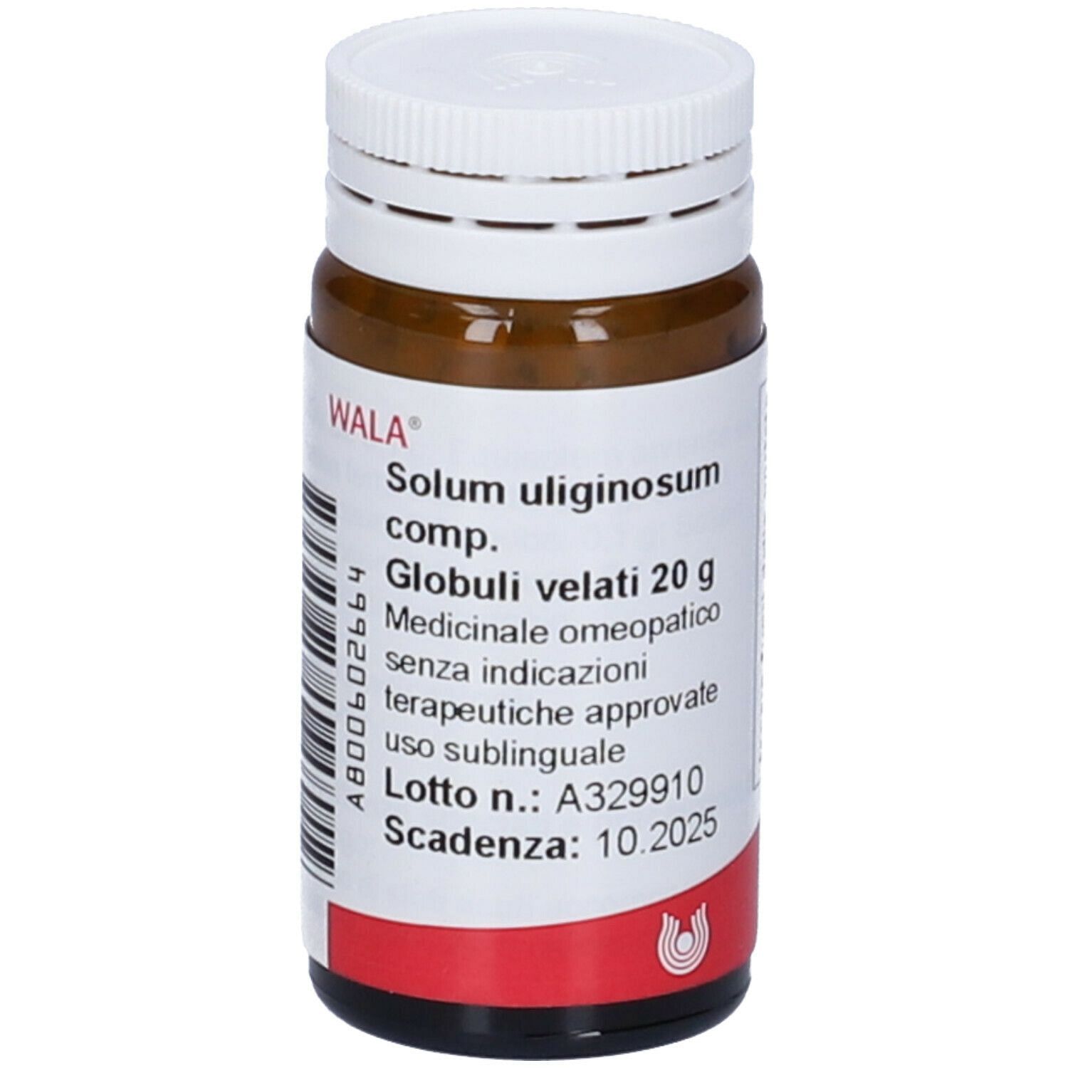 Wala Solum Uliginosum Compositum Globuli 20 G