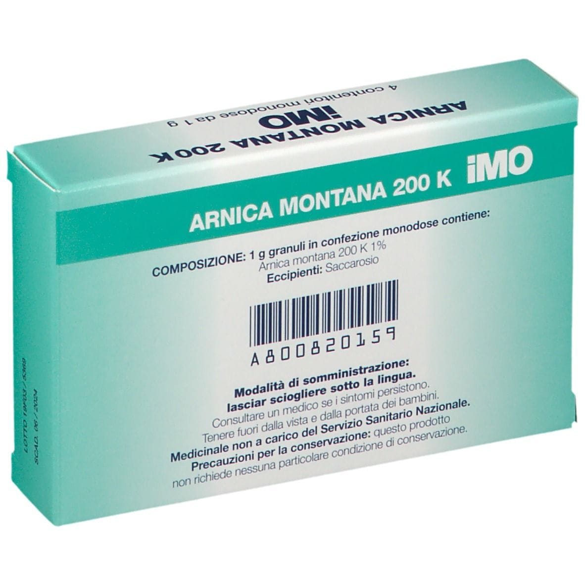 ARNICA 200K 4TUBI GLOBULIBULI1G