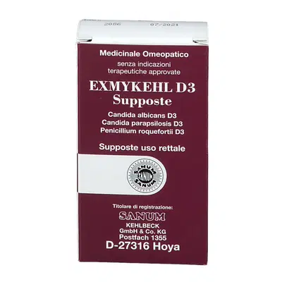 EXMYKEL 10 SUPPOSTE 2G SANUM EXMYKEL 10 SUPPOSTE 2G SANUM