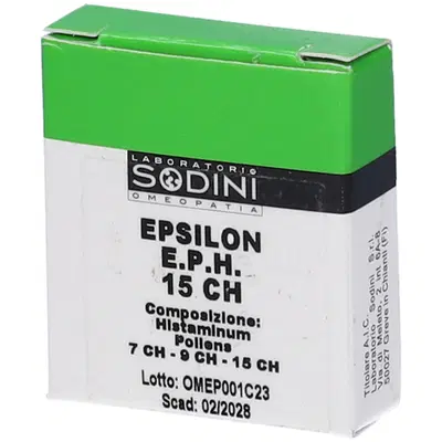 EPSILON E/P/H/ 15CH GLOBULI 1 G EPSILON E/P/H/ 15CH GLOBULI 1 G