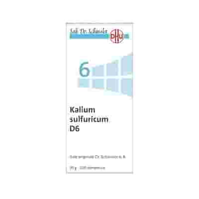 KALIUM SULFURICUM 6 SCHUSS 6 DH 50 G