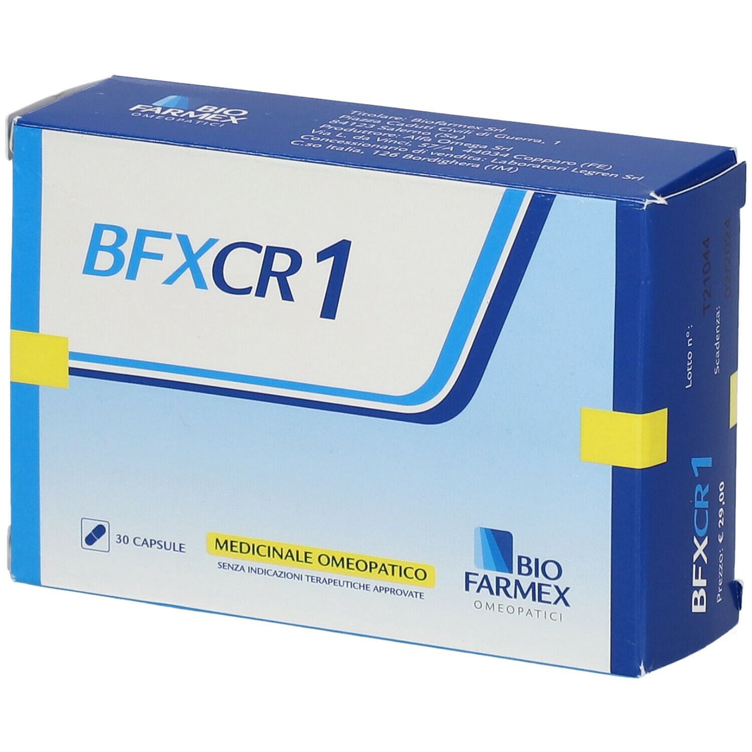 Bfx Cr 1 30 Capsule 500 Mg