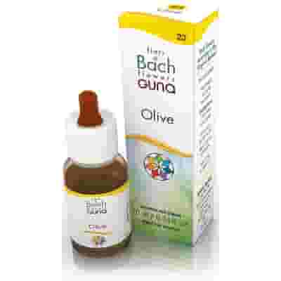 Fiore di Bach Olive Guna, gocce per riposo e rigenerazione 10ml