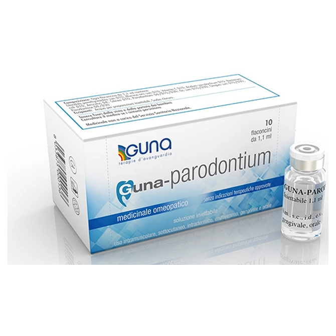 Guna Parodontium 10 Flaconcini 1,1 Ml