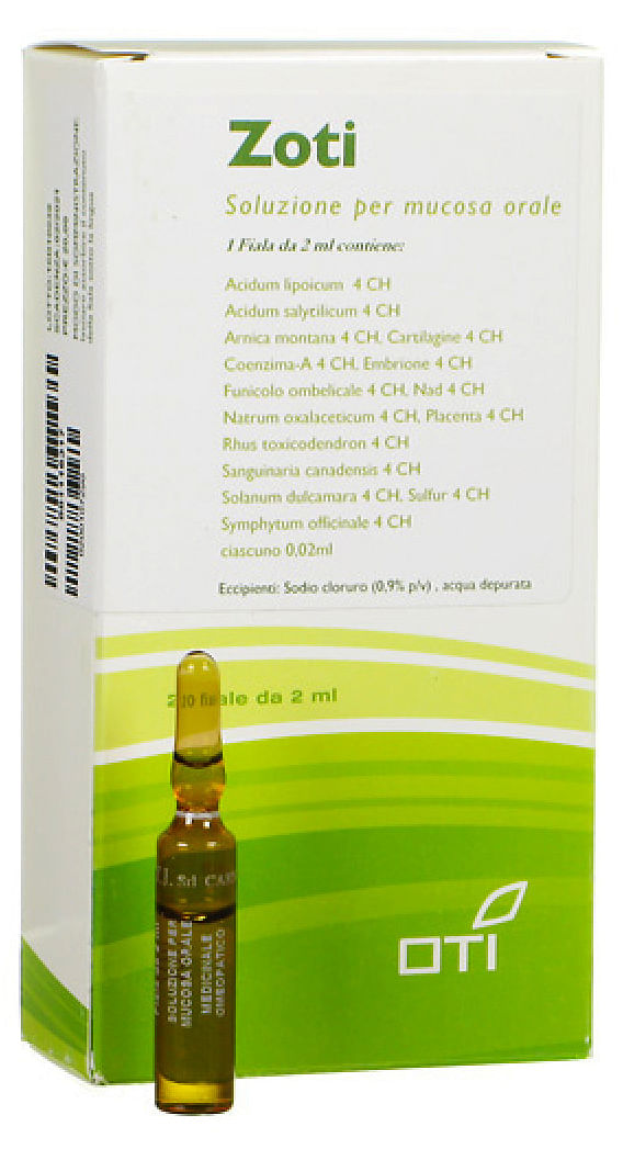 Zoti Composto 20 Fiale Fisiologiche 2 Ml