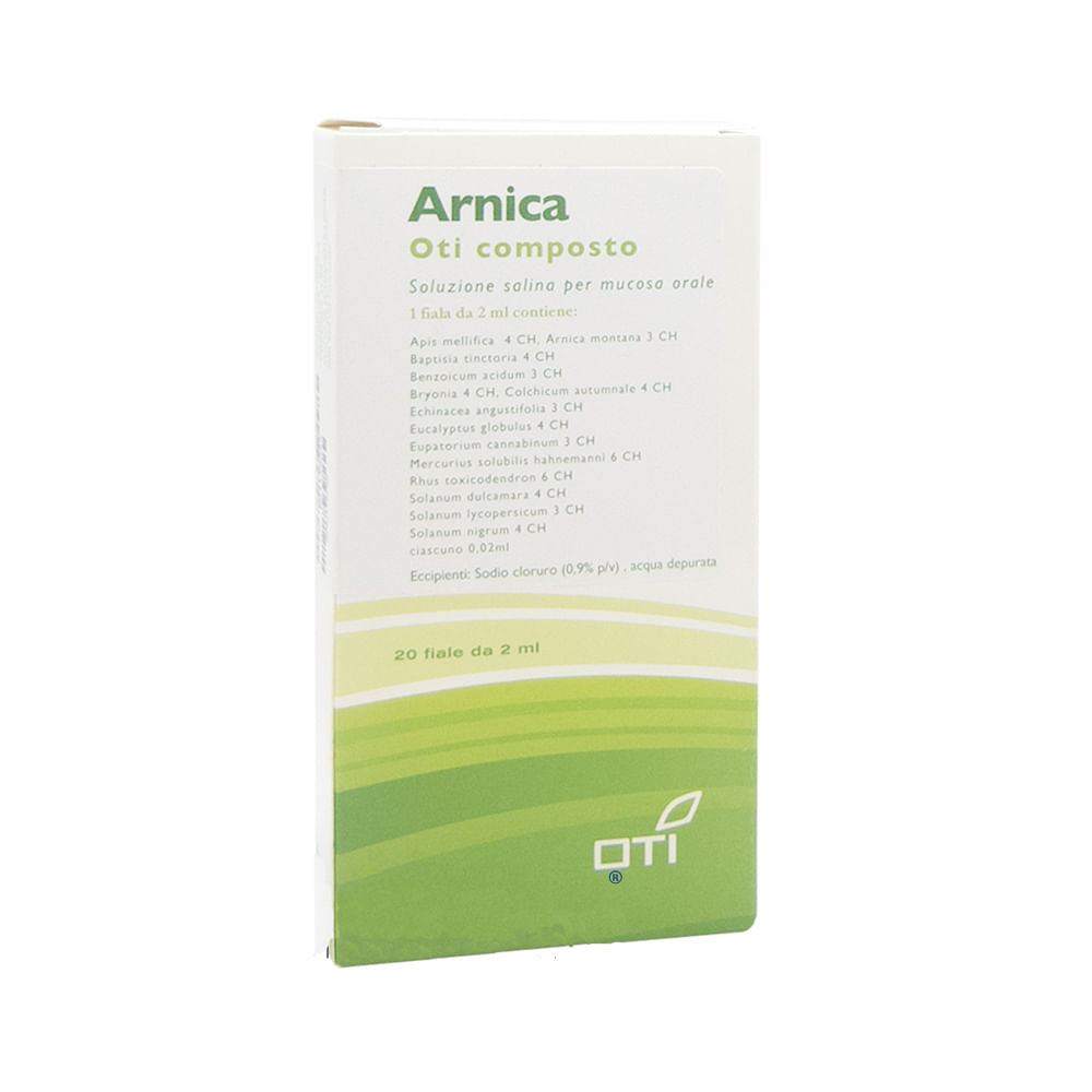 Arnica Oti Composto 20 Fiale Fisiologiche 2 Ml