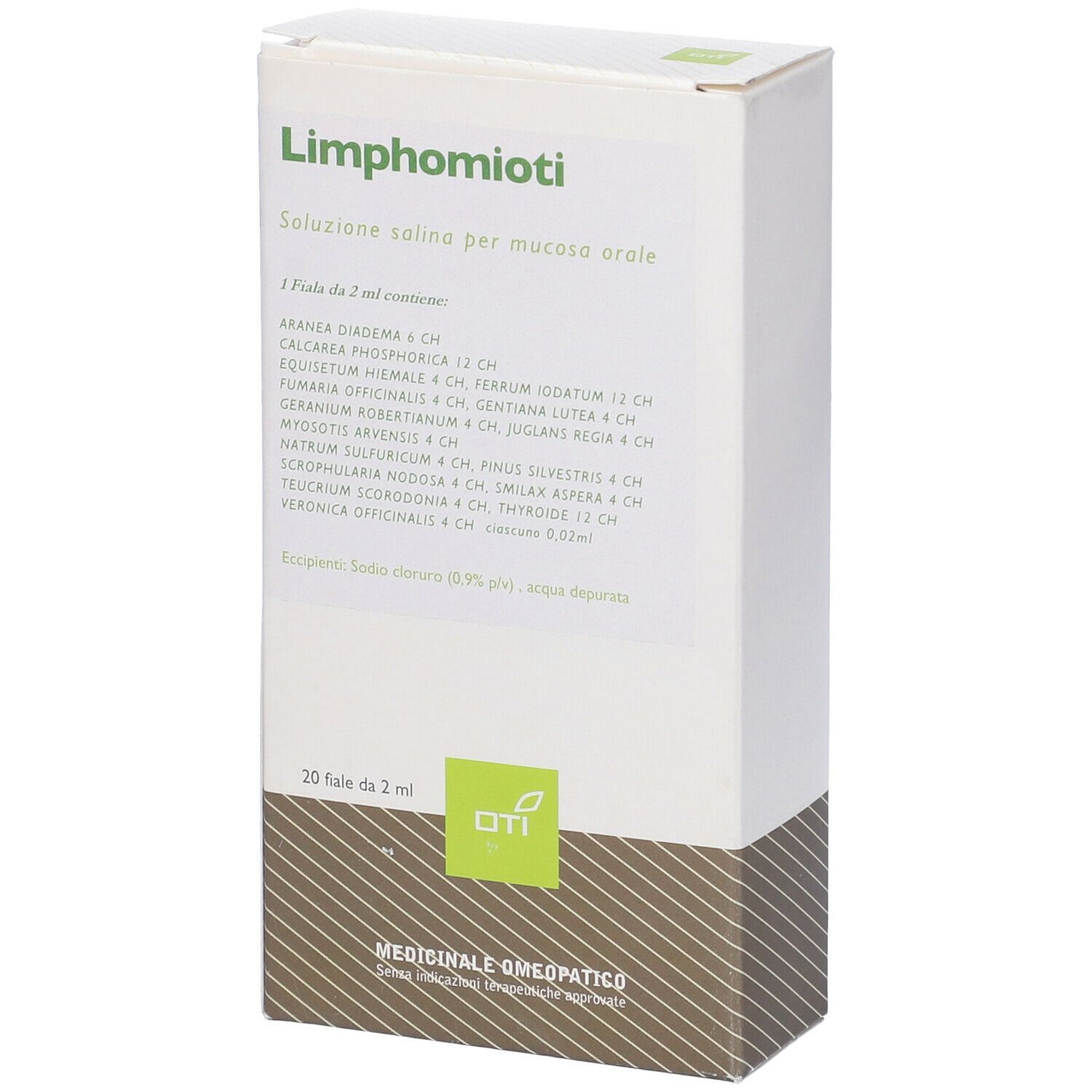 Limphomioti Composto 20 Fiale Fisiologiche 2 Ml