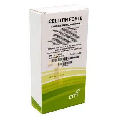 CELLITIN FORTE COMPOSTO 20 FIALE FISIOLOGICHE 2ML CELLITIN FORTE COMPOSTO 20 FIALE FISIOLOGICHE 2ML