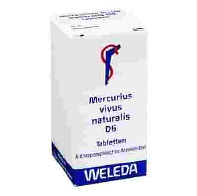 MERCURIUS VIVUS NATURALIS D6 80 COMPRESSE