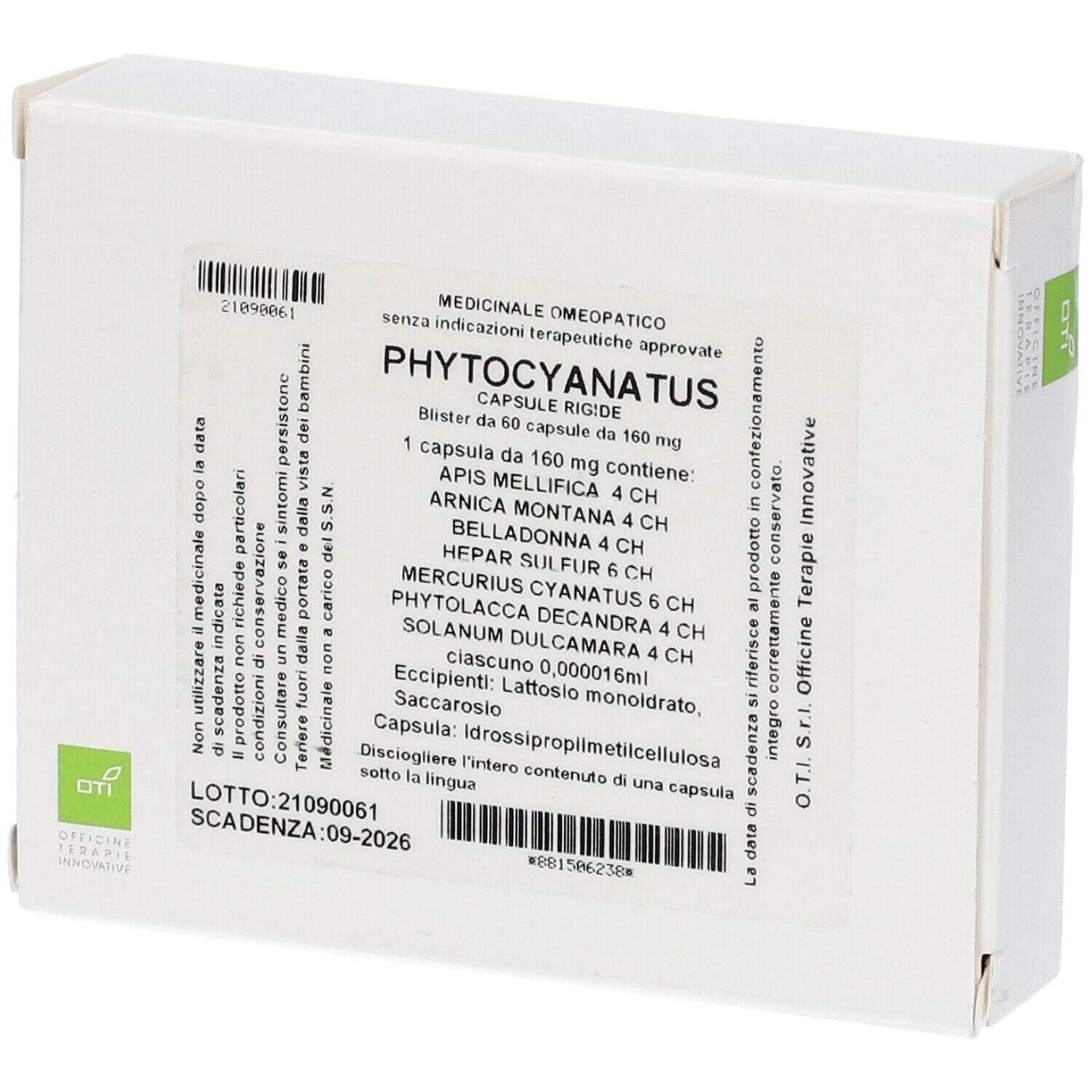 Phytocyanatus Composto 60 Capsule