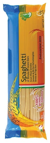 Spaghetti biologici trafilati al bronzo, semola grano duro 500g