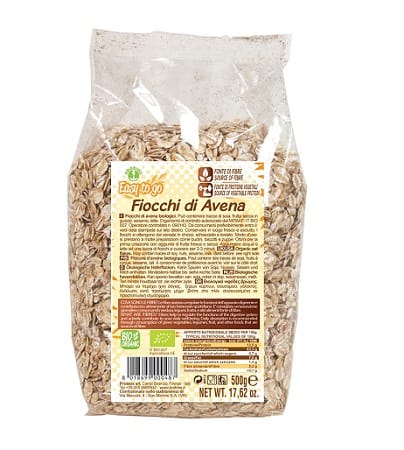 Fiocchi di Avena Biologici FIO, 500g per ogni uso