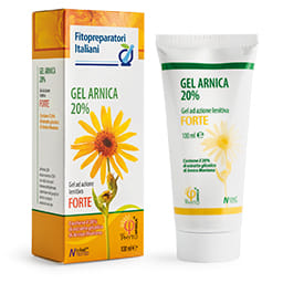 Gel Arnica 20% Fitopreparatori Italiani, lenitivo 100ml