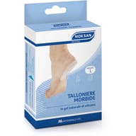 Talloniere morbide Nok SAN in gel silicone, taglia L 2 pezzi