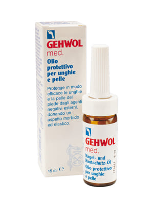 Olio Gehwol Med per unghie e pelle dei piedi, 15ml