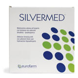 MEDICAZIONE STERILE A BASE DI ARGENTO SENZA BORDO ADESIVO SILVERMED SB AG 10X20CM 3 PEZZI