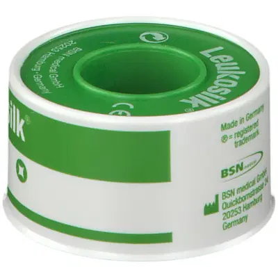 CEROTTO IN ROCCHETTO LEUKOSILK IPOALLERGENICO BIANCO 2,5X500 CM CEROTTO IN ROCCHETTO LEUKOSILK IPOALLERGENICO BIANCO 2,5X500 CM