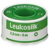 CEROTTO IN ROCCHETTO LEUKOSILK IPOALLERGENICO BIANCO 2,5X500 CM