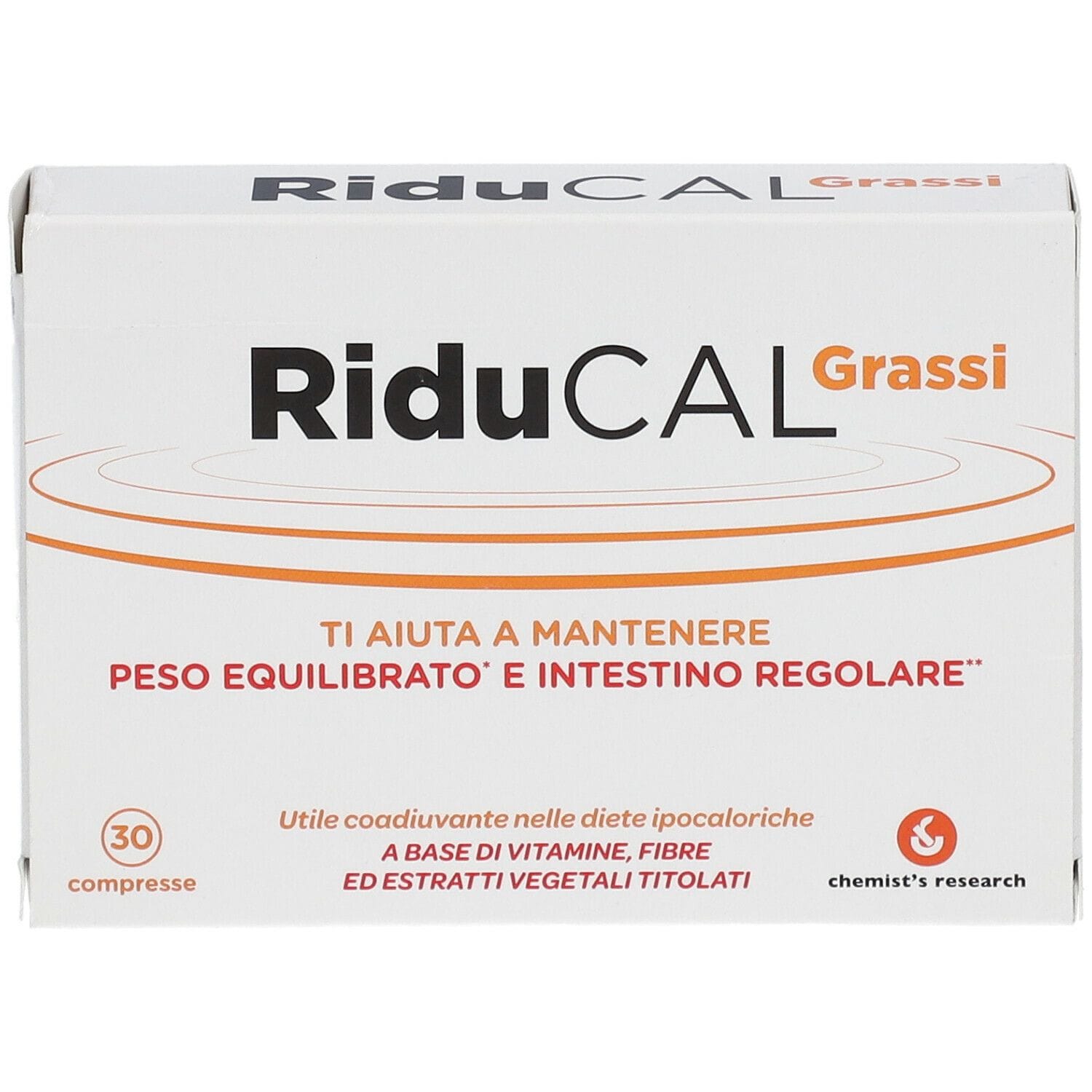 RIDUCAL GRASSI 30 COMPRESSE