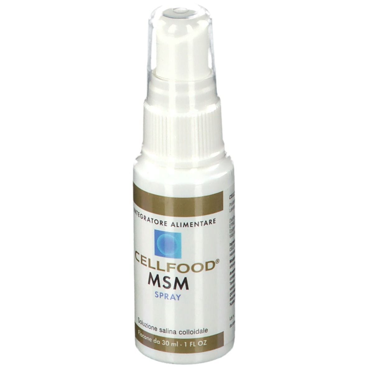 CELLFOOD MSM METIL SULFONIL METANO SOLUZIONE SALINA COLLOIDALE 30 ML