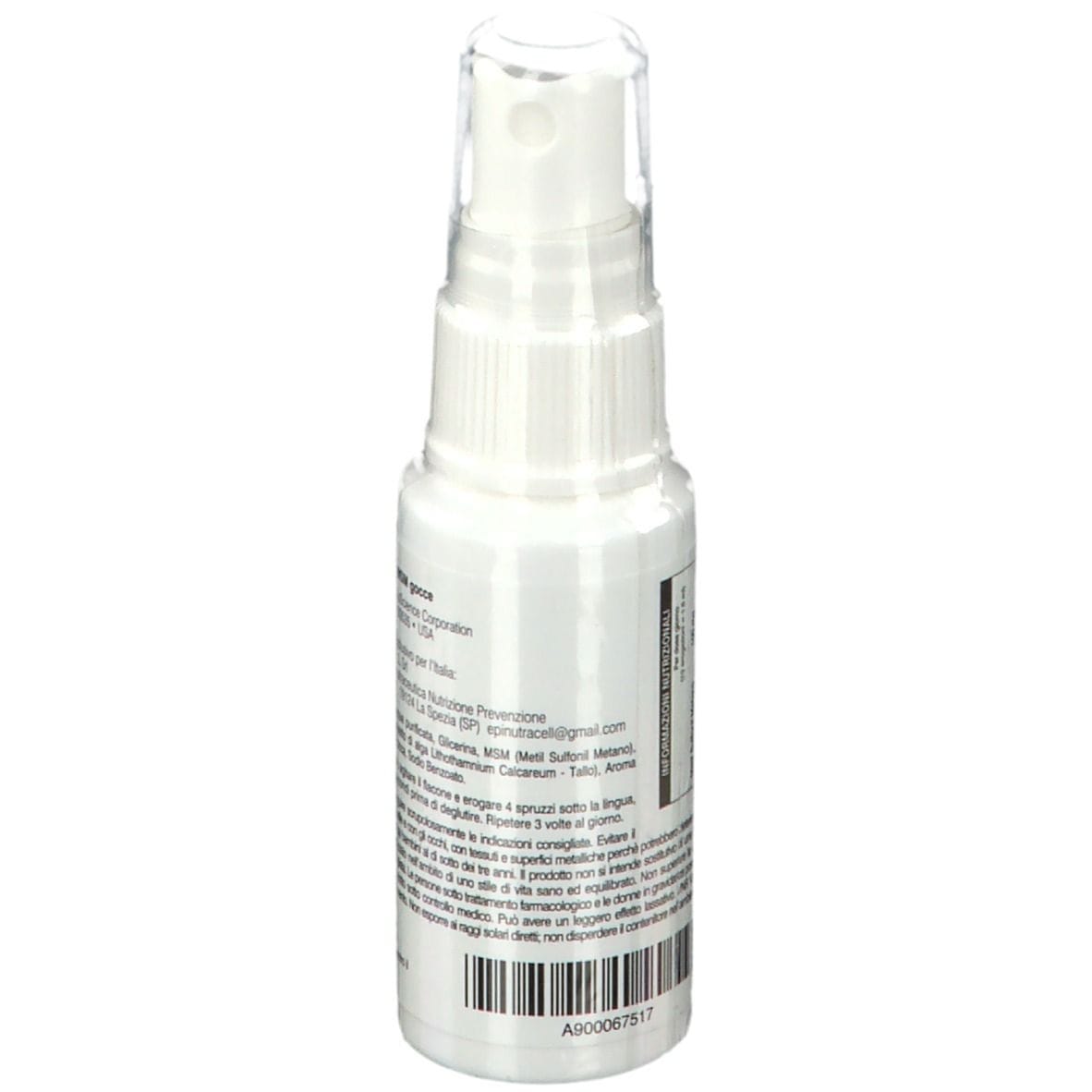 CELLFOOD MSM METIL SULFONIL METANO SOLUZIONE SALINA COLLOIDALE 30 ML