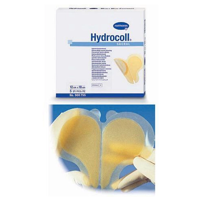 Medicazione Con Idrocolloidi Hydrocoll Sacral 12 X18 Cm 5 Pezzi