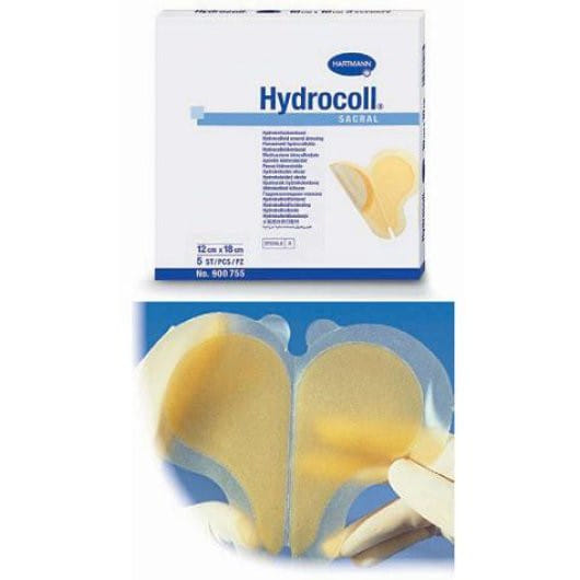 MEDICAZIONE CON IDROCOLLOIDI HYDROCOLL SACRAL 12X18CM 5 PEZZI