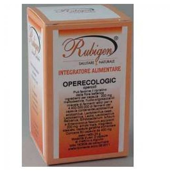 Rubigen Operecologic Integratore Di Probiotici Prebiotici Ed Enzimi 60 Capsule